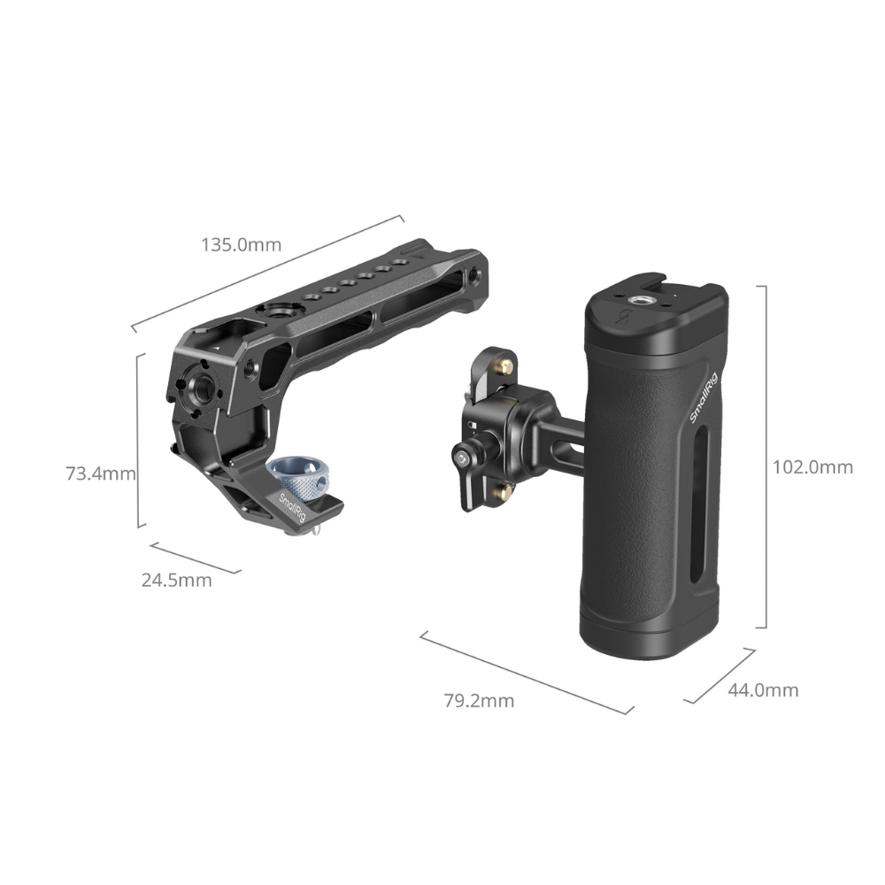 SmallRig Mini NATO Side Grip and ARRI Top Handle Kit for Camera Cage | 5949