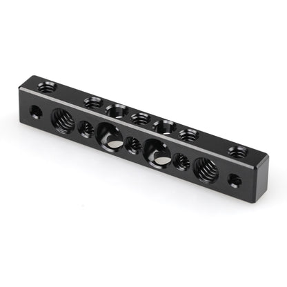 SmallRig Cheese Bar with Multiple 1/4"-20 and 3/8"-16 Threaded Holes and RED Screw Spacing for DIY Camera Accessories and Monitor Mount 1091