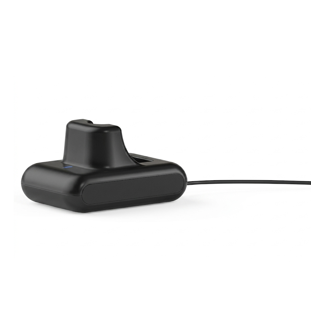 Inateck 1D 2D QR Wireless Barcode Scanner with Charging Dock IP67 2600mAh Battery Smart AI Support 100m Transmission Range