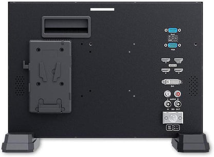 [CLEARANCE] Feelworld SEETEC 4K UHD 15" LCD Multi Camera Studio Director Broadcast Monitor with Quad View Display Video Source, SDI, HDMI, DVI, VGA Ports and L/R Audio Input for Live Streaming and Broadcasting
