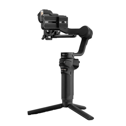 [CLEARANCE] Zhiyun Weebill 3S Camera 3-Axis Handheld Gimbal Stabilizer with Tripod, Built-In Bi-Color LED Fill Light, 11.5 Hours Battery Life, Bluetooth Shutter Control, Quick-Release Module Mount for Landscape & Portrait Shots