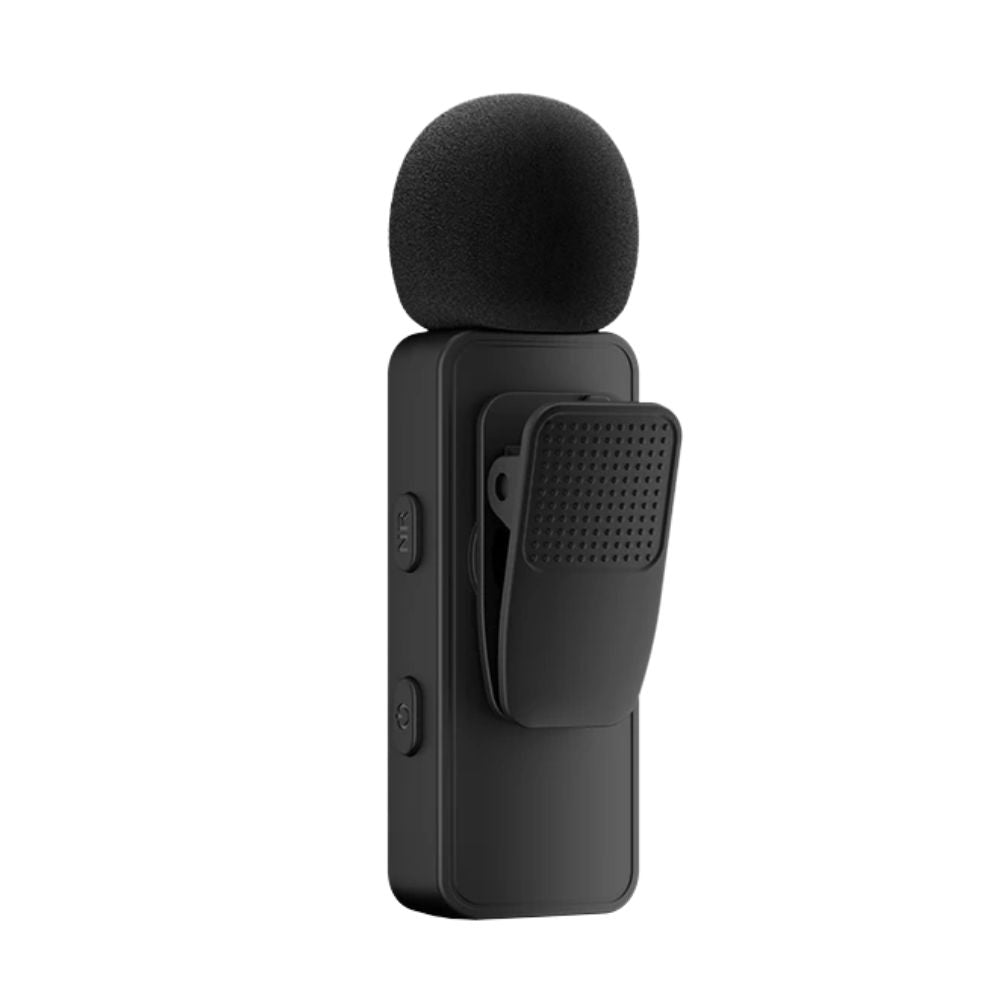[CLEARANCE] Boya BY-V2 Ultracompact 2.4GHz Dual Wireless Lavalier Microphone System Lightning Connector for iOS Devices with 360 Degree Omnidirectional Sound, Noise Cancellation, Auto Pairing, 100m Wireless Range