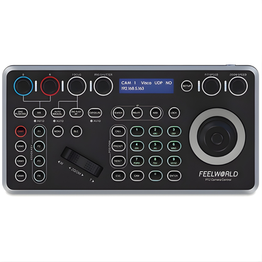FEELWORLD KBC20 / KBC20N NDI PTZ Camera Controller Joystick Multi-Interface  Keyboard for Live Streaming and Broadcast