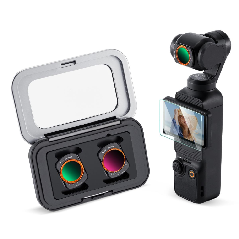 K&F Concept Nano-Klear Magnetic Camera Filter Set for DJI Osmo Pocket 4 / 3