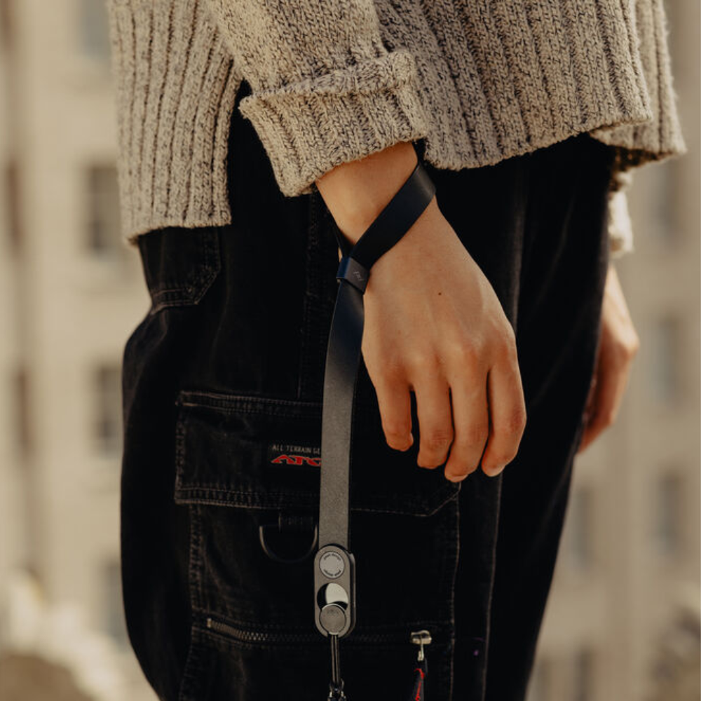 Peak Design Cuff Leather Camera Wrist Strap | Black, Amber, Tan