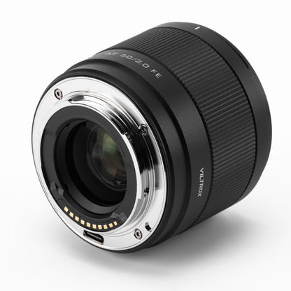 Viltrox Air Series 50mm F/2.0 FE Large Aperture Sony E Mount AF Autofocus STM Full Frame Format Standard Prime Lens with High Quality Optics, Smart Eye and Face Detection for Mirrorless Camera, Bokeh and Street Photography Videography