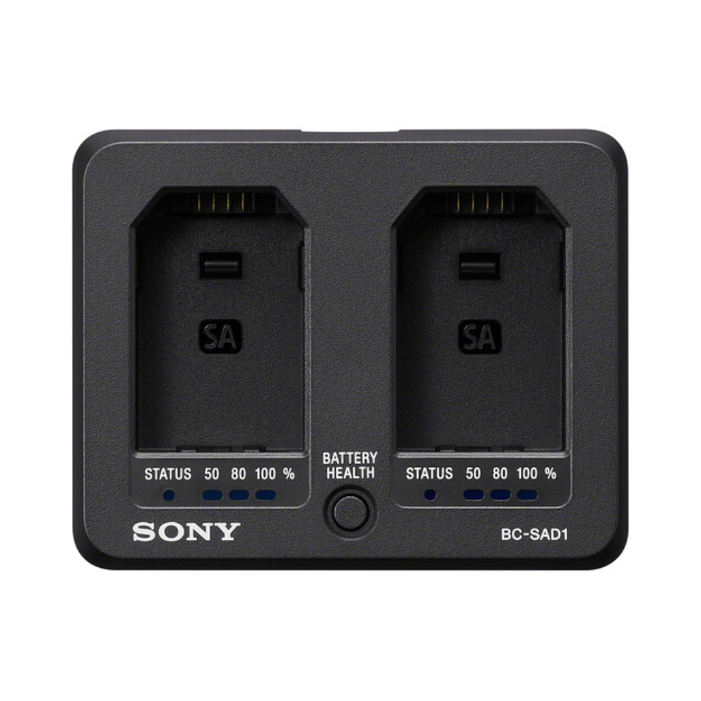 SONY NP-SA100 Dual-Bay Charger USB PD Fast Charging | BC-SAD1