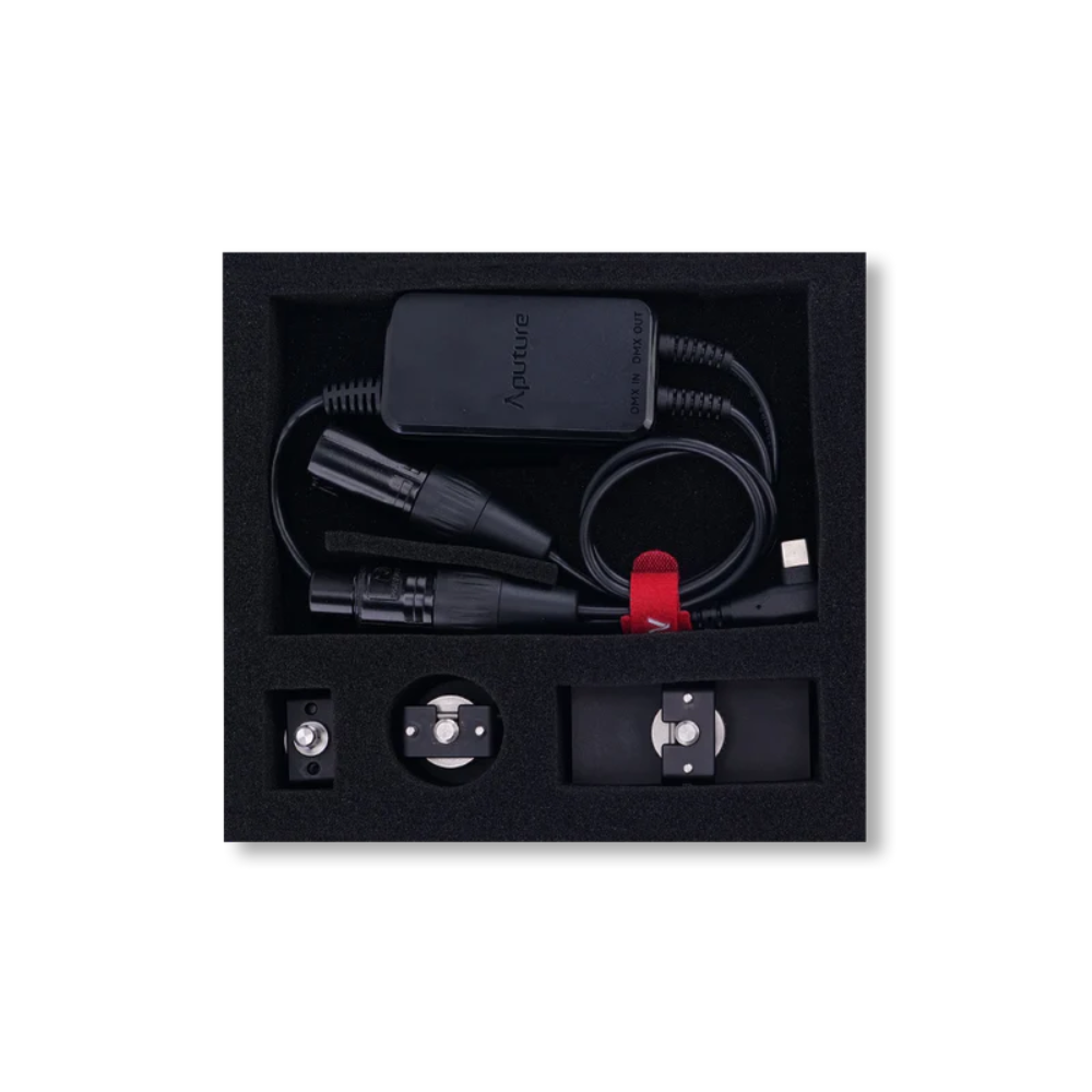 Amaran by Aputure Active USB‑C to 5‑Pin DMX In & Out Adapter for Lighting Control