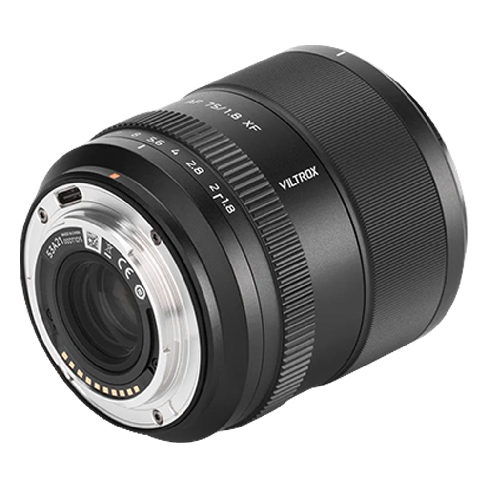 Viltrox AF 75mm F1.8 EVO APS-C Portrait Prime Lens for Fujifilm X / Nikon Z Mount with STM AF