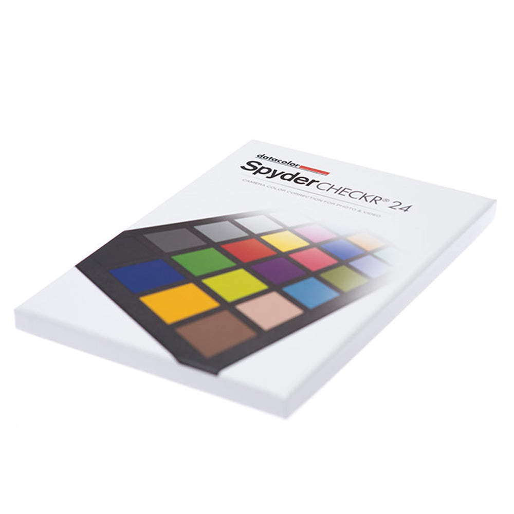 Datacolor Spyder Checkr 24 Double Sided Card Color Chart and Calibrati ...
