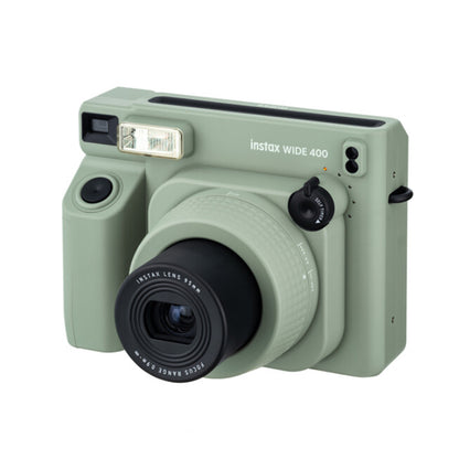 FUJIFILM Instax Wide 400 Instant Camera with 95mm Manual Focus Lens, 10 Seconds Self Timer, Auto Exposure, Close-Up Lens Adapter and Automatic Shutdown for Film Photography