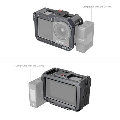 SmallRig Camera Cage for DJI Osmo Action 5 PRO 4 3