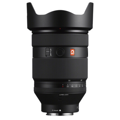 Sony FE 28-70mm F/2 Ultra Fast Standard Prime GM Lens Sony E Mount Full Frame Format AF Autofocus, XA and Super ED Elements, Aperture De-Click and Lock Switches | SEL2870GM
