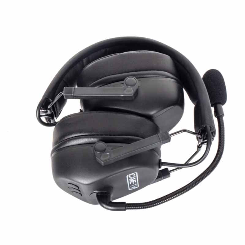 CAME-TV Kuminik8 Full-Duplex Wireless DECT Intercom System Single-Ear Headset EU (1.78 - 1.93 Ghz) with Up to 1500ft/450m 2-Way Working Distance, 10 hours Master Headset & 13 hours Remote Headset Battery Life, IP63 Dust and Water Resistant