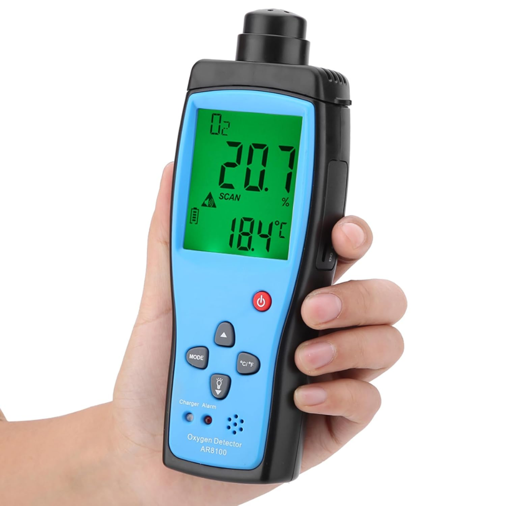 Smart Sensor AR8100 Handheld Precision Oxygen Detectors O2 Meter Tester