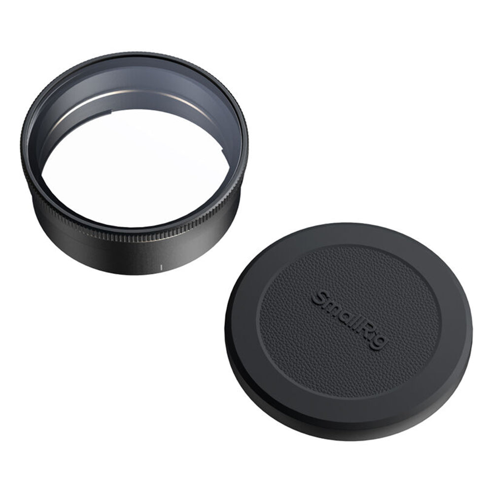SmallRig Lens Hood w/ UV Filter & Protective Cap for Ricoh GR IV Digital Camera