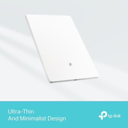 TP-Link Archer Air E5 AX3000 Wi-Fi 6 Dual Band Wireless Wall-Mounted Gigabit Range Extender | Ultra-Thin & Minimalist, Smart Roaming, OFDMA, WPA3 WIFI Security, TP Link HomeShield & EasyMesh | Network & Telecommunications Devices | TPLINK