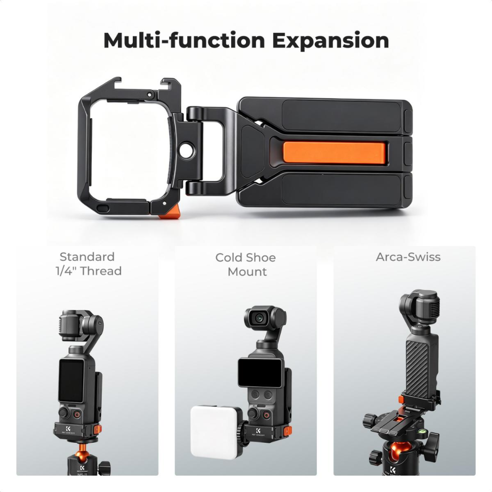 K&F Concept Magnetic Expansion Frame for DJI Osmo Pocket 4/3