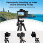 K&F Concept 2-in-1 Aluminum Tripod with Built-in Smartphone Holder, Bluetooth Shutter Remote Controller, 52cm to 152cm Adjustable Height, 360° Pan/175° Tilt for Camcorder, DSLR, Mirrorless Camera, iPhone & Android Phones | KF09-125