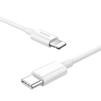 [CLEARANCE] YOOBAO YB-415 36W 1M PD Fast Charging Cable USB Type-C to Lightning - White