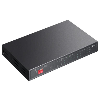 TP-Link 10 Port Gigabit Desktop Switch with 8 Port PoE+ 10/100/1000Mbps RJ45 Ethernet + SFP Slot Network Hub for IP Phone, Access Point, Router, IP CCTV Camera, NVR | TL-SG1210P, TL-SG1210PP