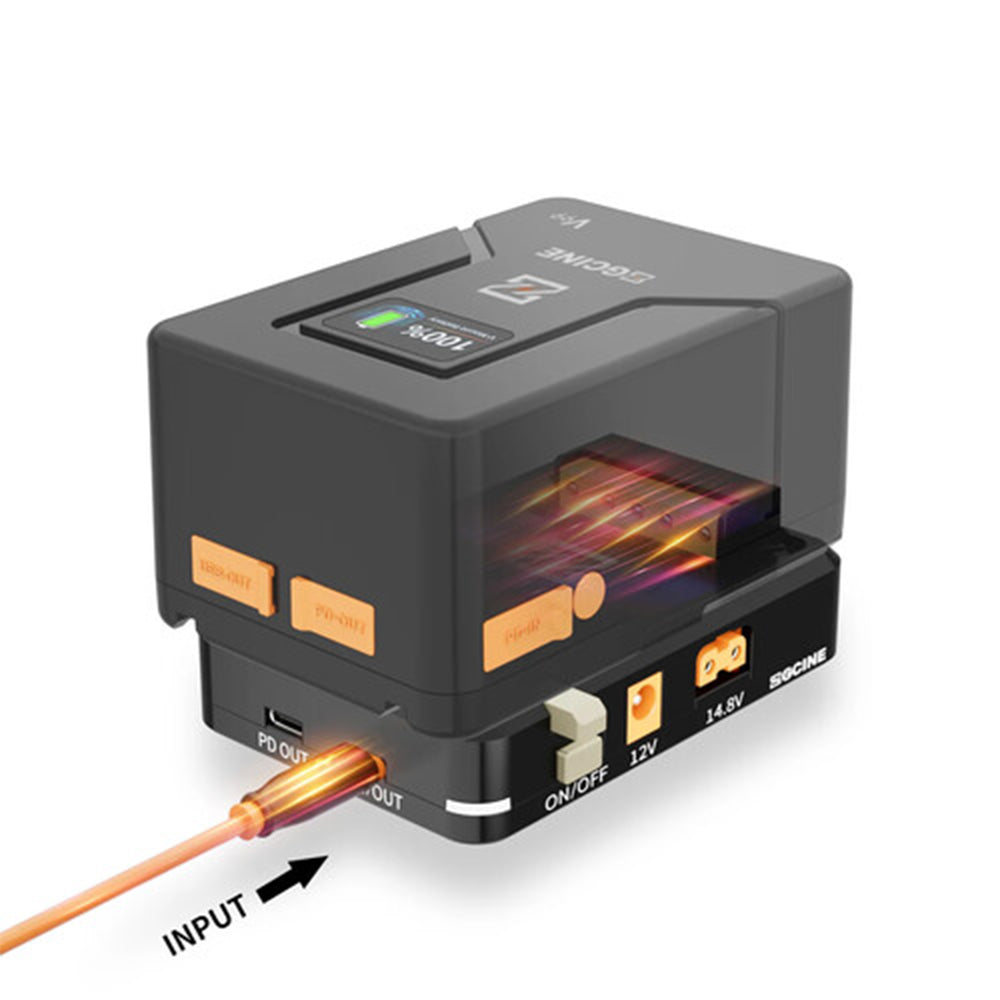 ZGCINE VP2 KIT1 | KIT3 V-Mount Battery Plate with Articulating Arm and 15mm LWS Rod Bracket, Dual D-Tap, 2-Pin LEMO, USB-C PD Input/Output, USB-A QC, DC, BP Output, 1/4"-20 Mount Threads, LED Battery Indicator for Photography & Videography