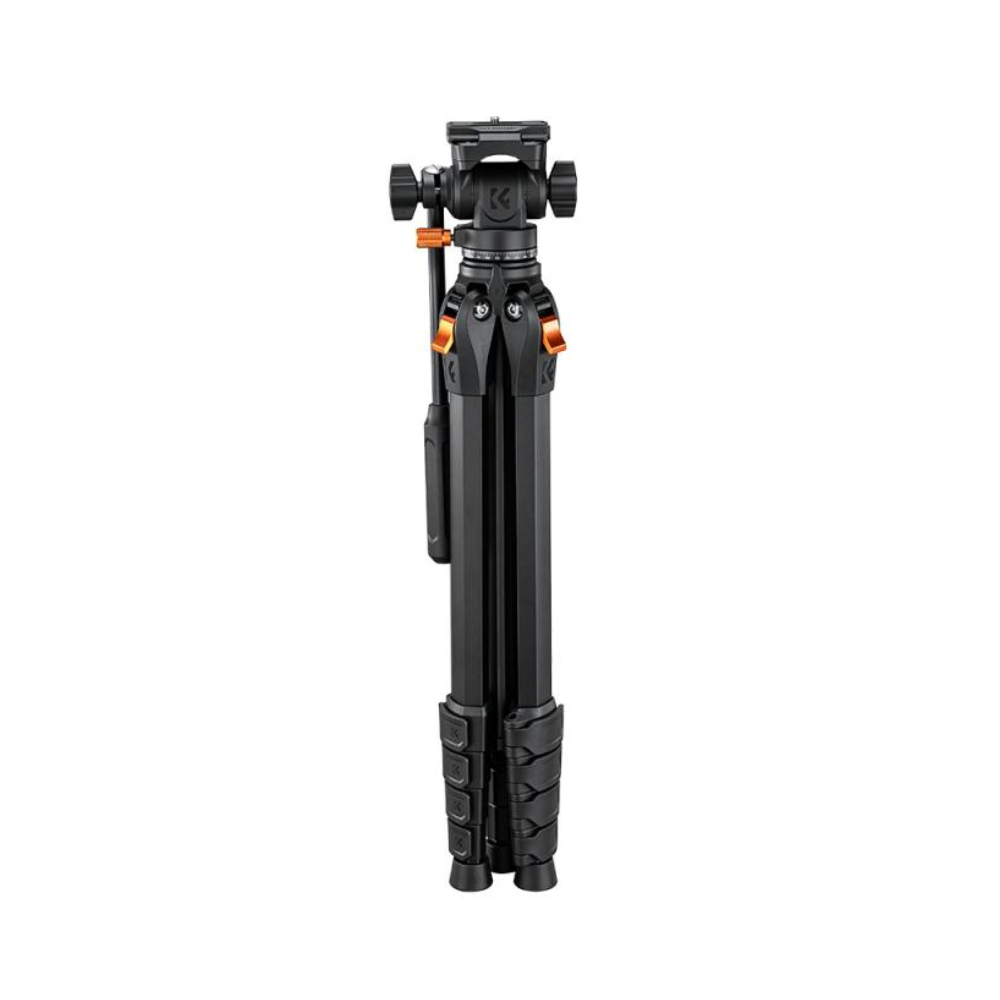 K&F Concept 185cm /160cm Aluminum Travel Tripod with 360 degrees Ball Head / Fluid Head