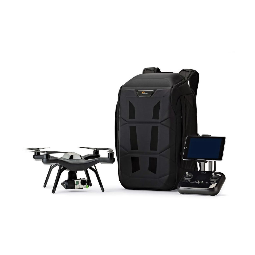 Lowepro DroneGuard BP / PRO 450 Backpack Bag for 3DR Solo, DJI Phantom Series, Quadcopter Drones, Action Camera, Batteries & Accessories Storage Carrying Bag with Up to 15" Tablet / Laptop Compartment