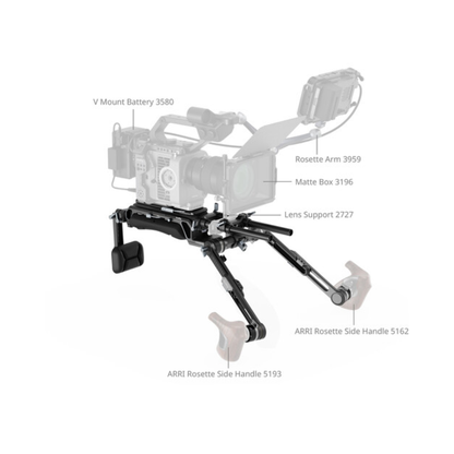 SmallRig SR009 HawkLock VCT-14 Type Shoulder Rig | 5199