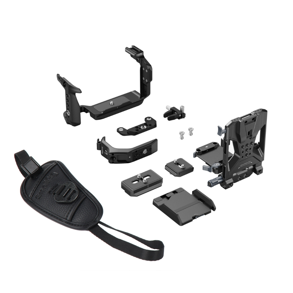 SmallRig Basic / Advanced Cage Kit w/ XLR Handle Extension for Canon EOS C50 Professional Camera Rig