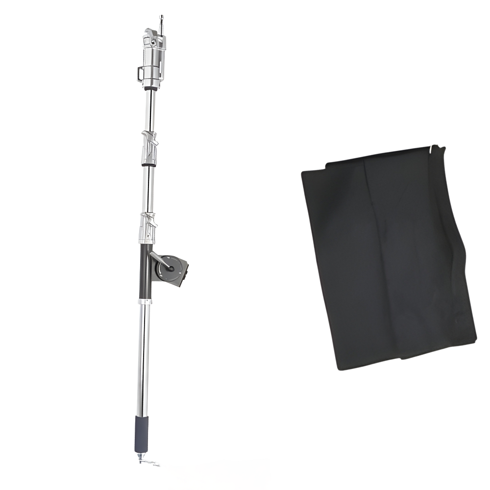 DearKol L-2516A Heavy-Duty Boom Arm Adjustable with Sandbag & 15kg Load Capacity