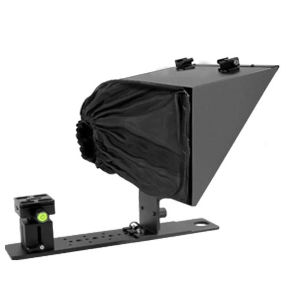 FEELWORLD TP13A Portable 13" Display Beam Splitter Glass Teleprompter Autocue Screen with Wireless Control, Horizontal/Vertical Prompting & Supports up to 11" Smartphones & Tablets, Cameras & Camcorders for Live Streaming & Broadcast