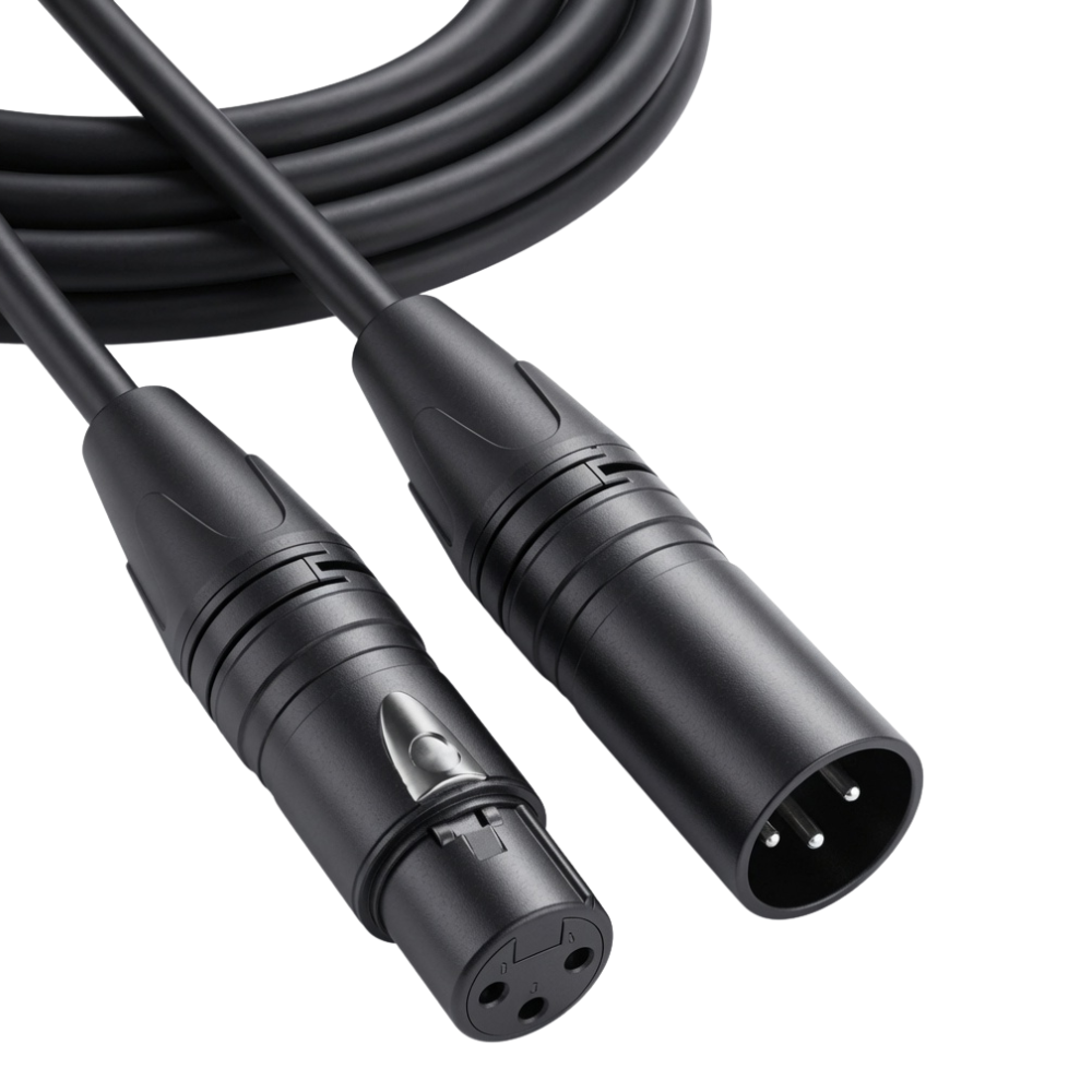 BOYA XLR Microphone Audio Cable 3M – Male to Female Balanced Mic Cable