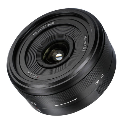 7Artisans 18mm F/5.6 Full Frame Format Nikon Z Mount Wide Angle Prime Pancake UFO Slim Lens MF Manual Focus for Mirrorless Cameras
