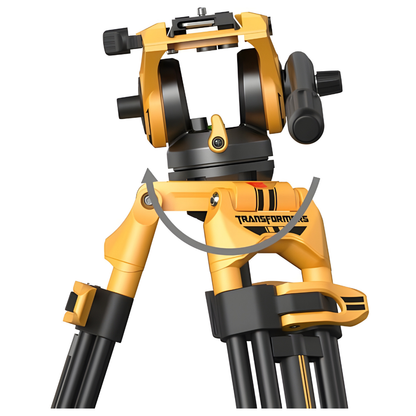 SmallRig x Transformers Heavy-Duty Fluid Head Tripod AD-01 (Bumblebee Edition)