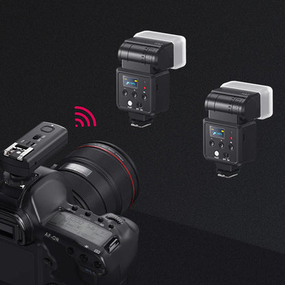 Ulanzi TT-01 Dual Channel 2.4Ghz Wireless Universal Flash Trigger with 24m Max Operatiol Range, Compatible with F32 Speedlite and DSLR Mirrorless Camera