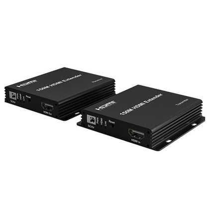 ArgoX 1080p HDMI Extender Full HD Video Transmitter Receiver with Up to 150m Transmission Range, Ethernet Network Port, Support HDCP1.4, Multi-Point Connection Mode for PC, TV, Monitor, Laptop | HDES30, HDES33