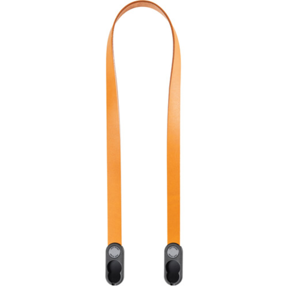 Peak Design Leather Camera Strap in Amber, Black & Tan