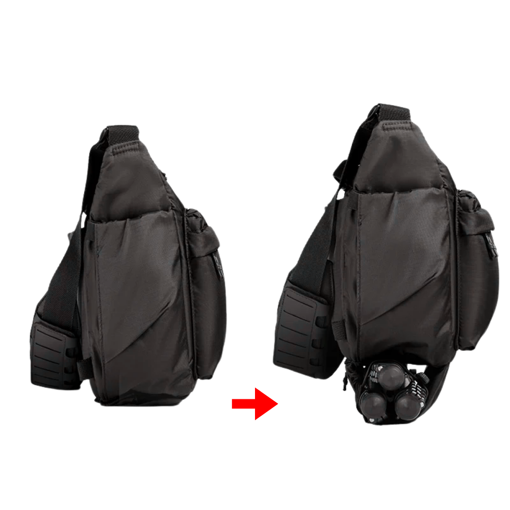 Ulanzi U023 13L Urban Daily Camera Shoulder Bag with EVA Divider & Tripod Pocket | B221
