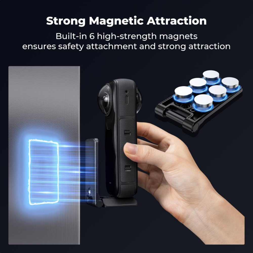 K&F Concept Magnetic Mount Stand for Insta360 X6/X5