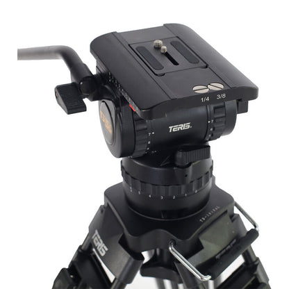Teris TS150CF Professional Fluid Head Tripod System
