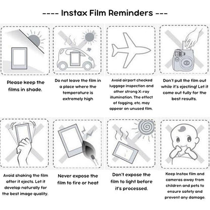 Fujifilm Instax Macaron 10 Sheets Film for Fujifilm Instax Mini Cameras