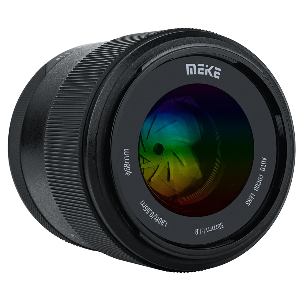 Meike 55mm Pro f/1.8 STM Standard Portrait Prime Lens Full Frame Nikon Z Mount Auto / Manual Focus for Nikon Z Series Mirrorless Cameras