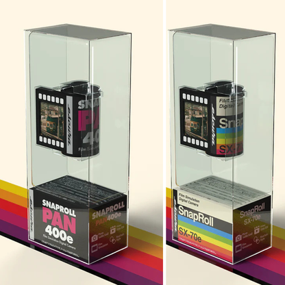 Escura SnapRoll Film Simulation Style Keychain Digital Camera 1pc Blind Box