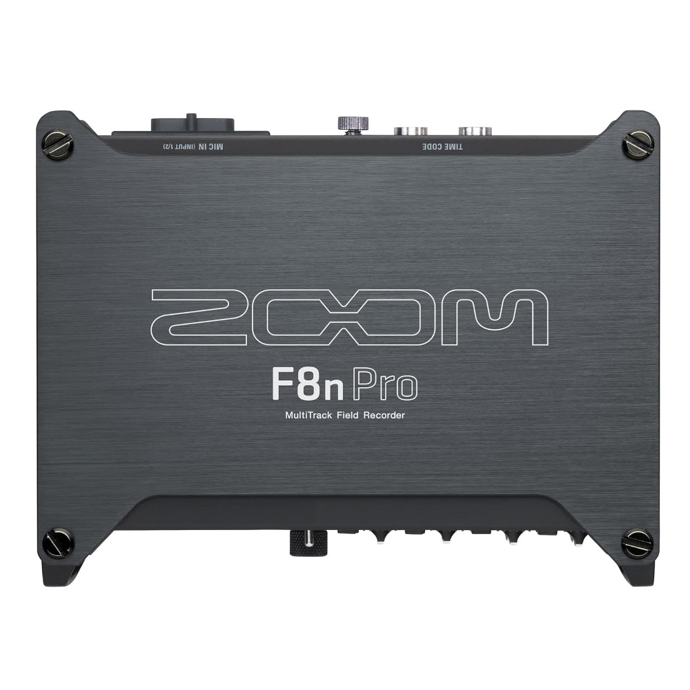 Zoom F8N Pro Multi-Track Field Audio Recorder & Mixer with 32-bit Float Recording & Streaming, 8 Channel Inputs with Locking Neutrik XLR/TRS Connectors, USB Port, 1/4" Headphone Jack, SD Card Slot, 2.4" Full Color Display