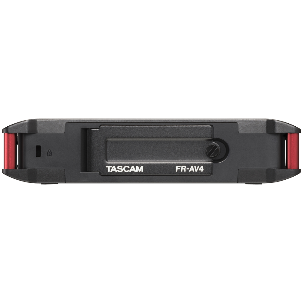 TASCAM FR-AV4 4 Channel Field Recorder 32-Bit Float Mixer Memory Card Slot and Mobile App Control