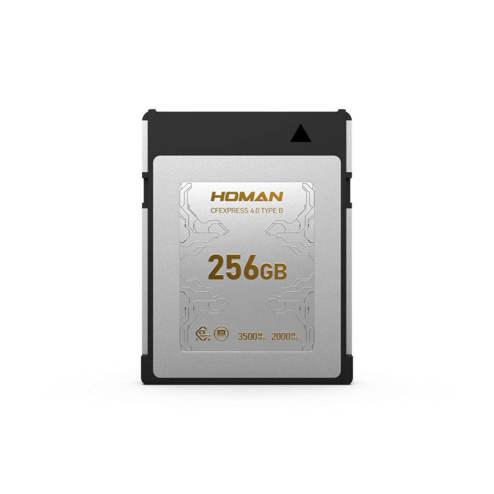 HOMAN 1TB 512GB 256GB CFExpress 4.0 Type B Memory Card VPG 400 12K RAW Support with 3500MB/s Read | up to 3100MB/s Write Speeds