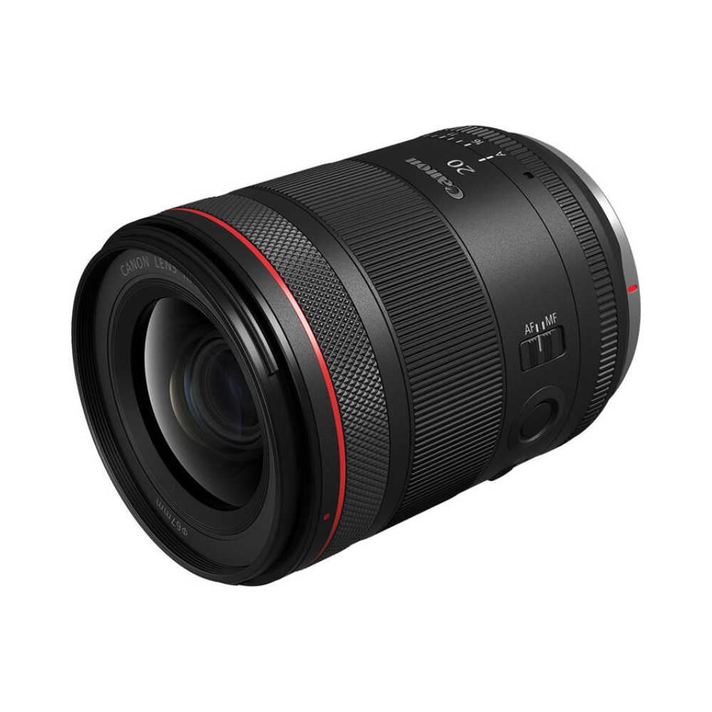 Canon RF 20mm f/1.4 L VCM Autofocus Full Frame Format Cinematic Ultrawide Hybrid Lens