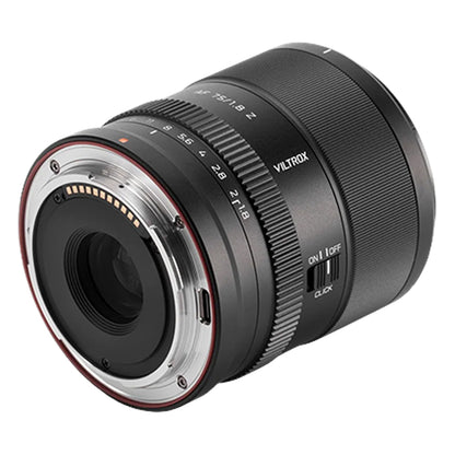 Viltrox AF 75mm F1.8 EVO APS-C Portrait Prime Lens for Fujifilm X / Nikon Z Mount with STM AF