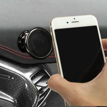 [CLEARANCE] Pxel Magnetic Smartphone Holder 360 Rotation Mobile Bracket with 3M Adhesive for Cars (Available in Different Sticker Designs)